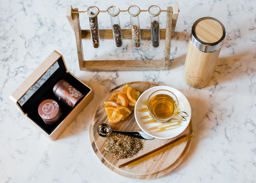 Caramel Walnut Shortbread Tea